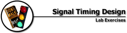 Signal Timing Design: Lab Exercises
