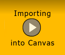 Importing into Canvas