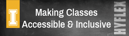 Making Classes Accessible and Inclusive