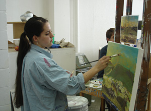 Department of Art and Design Student Painting